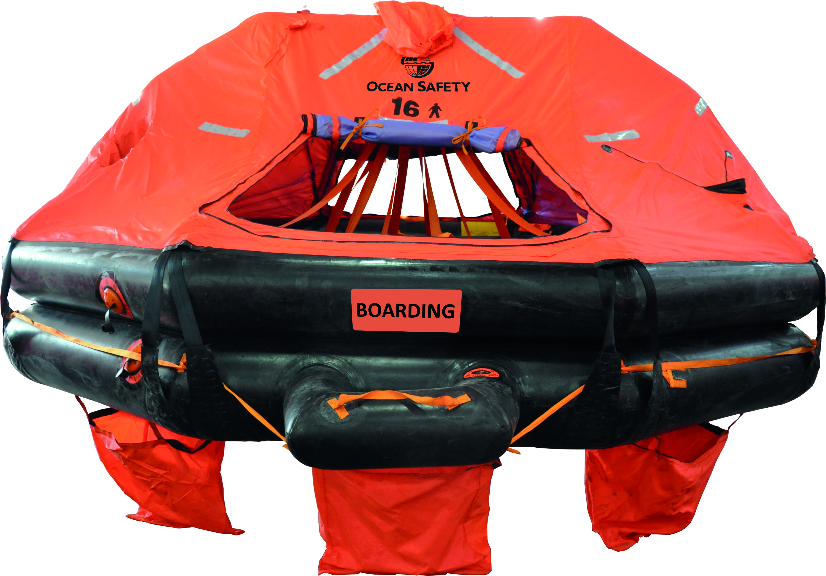 OCEAN SOLAS DAVIT LAUNCH LIFERAFT SOLAS A CONTAINER Ocean Safety