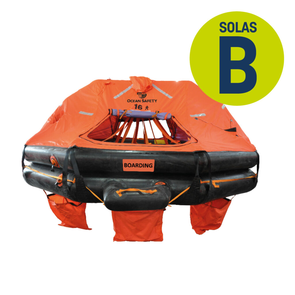 OCEAN SOLAS DAVIT LAUNCH LIFERAFT SOLAS B CONTAINER Ocean Safety