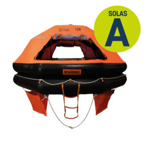 OCEAN SOLAS THROW-OVER LIFERAFT - SOLAS A CONTAINER